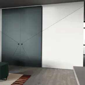 Serie Orbita modello 443 laccato opaco Ardesia