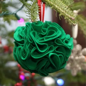 Palline di Natale fai da te
