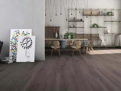 Parquet Grigio di Luna in rovere di Listone Giordano