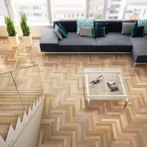 pavimento in parquet prefinito