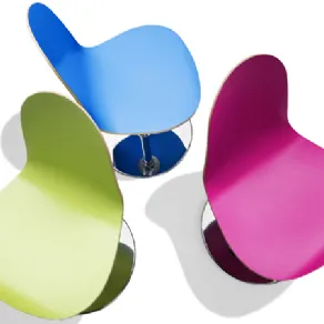 Sedie colori vivaci