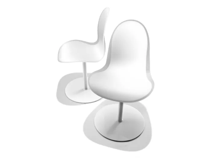 Sedie moderne color bianco