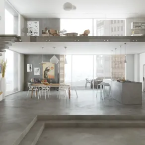 Pavimenti in resina cucina