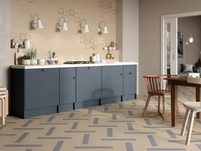 Pavimento in gres porcellanato Demin di Panaria Ceramiche
