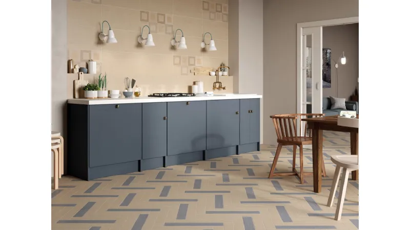 Pavimento in gres porcellanato Demin di Panaria Ceramiche