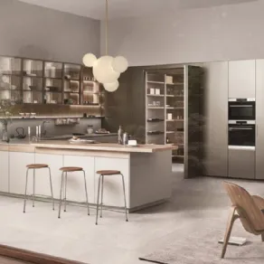Cucina con penisola Unika di Effeti Cucine
