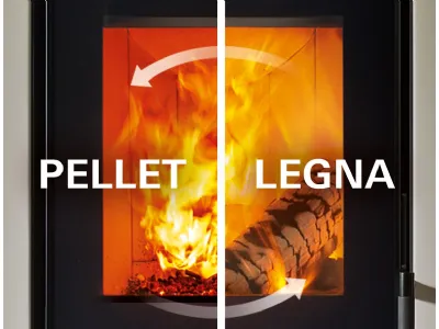 Perché scegliere una stufa combinata a legna e pellet