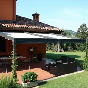 Pergole addossate in ferro 
