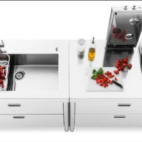 Piani cottura ad induzione Alpes Inox ribaltabili