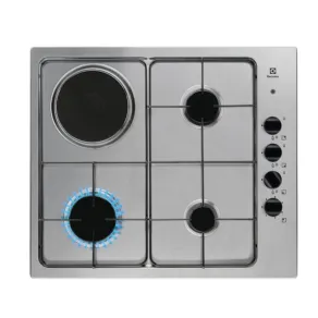 Mixed di Electrolux è il piano cottura combinato da 60 cm in acciaio inox