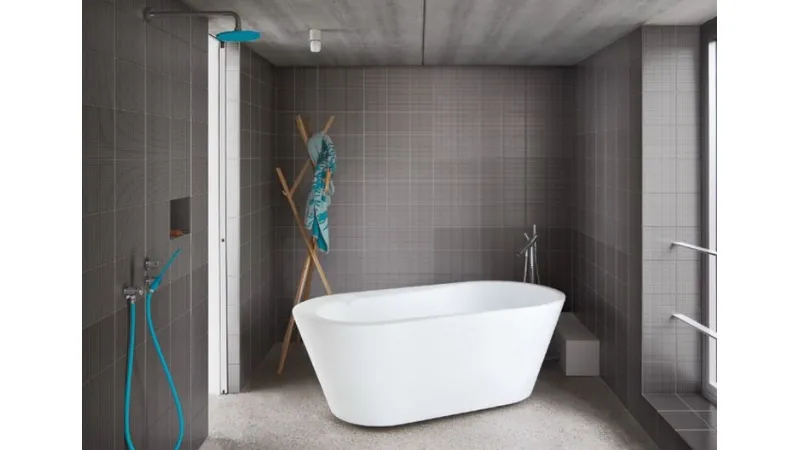 Piastrelle bagno moderno piccolo