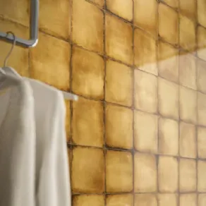 Iris Ceramiche, rivestimenti bagno FREEHAND yellow grey