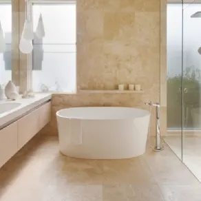 Piastrelle pregiate in bagno
