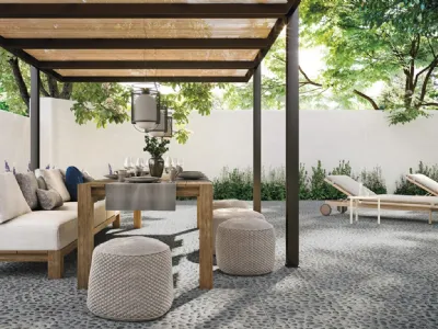 Pavimento in gres porcellanato Risseu By Ceramiche Refin