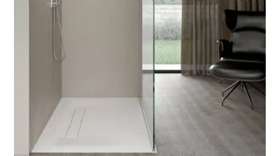 City, piatto doccia in corian