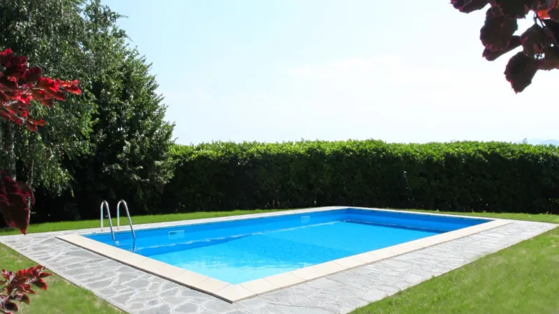 Piscina interrata rettangolare 8x4 h150 Futura