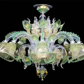 plafoniera vetro Murano