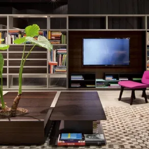 libreria Poliform WALL SYSTEM