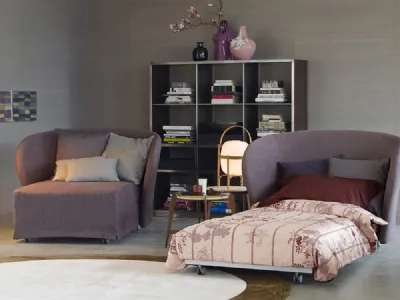 Poltrona letto singolo, pratico complemento