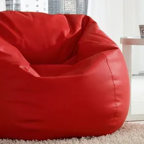 Poltrona Sacco rossa Dea A05 di Kestile