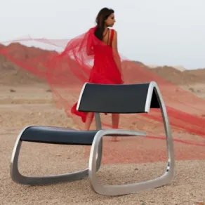  poltrona a dondolo di design