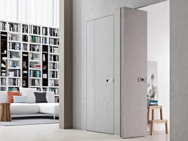 Pail Serramenti - Linea: porta a filo muro in laccato