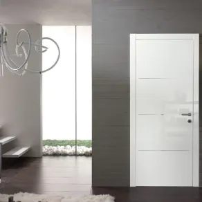 Porte laccate bianche