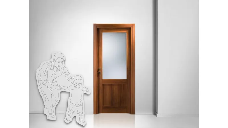 Porta con vetro