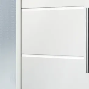 dettaglio maniglia di porta da ingresso in alluminio