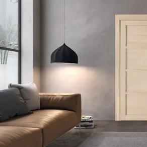 Porta in legno listellare