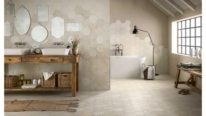 Linea Hopi Gesso Naturale - Iperceramica