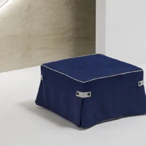 Il pouf Chop chiuso: quadrato perfetto