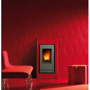 Stufa a pellet di design