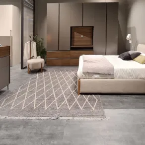 Letto imbottito moderno Showroom Prezioso Casa