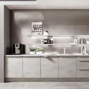 Il modello di cucina lineare Urban di Scavolini