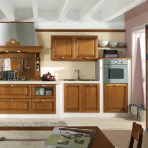 Una cucina in muratura