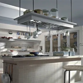 Una cucina in muratura