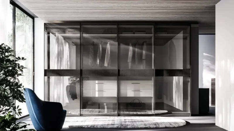 Armadio con ante scorrevoli Night 33 di Orme