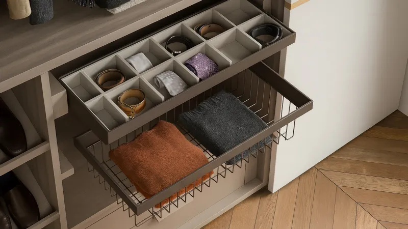 Attrezzature interne armadio