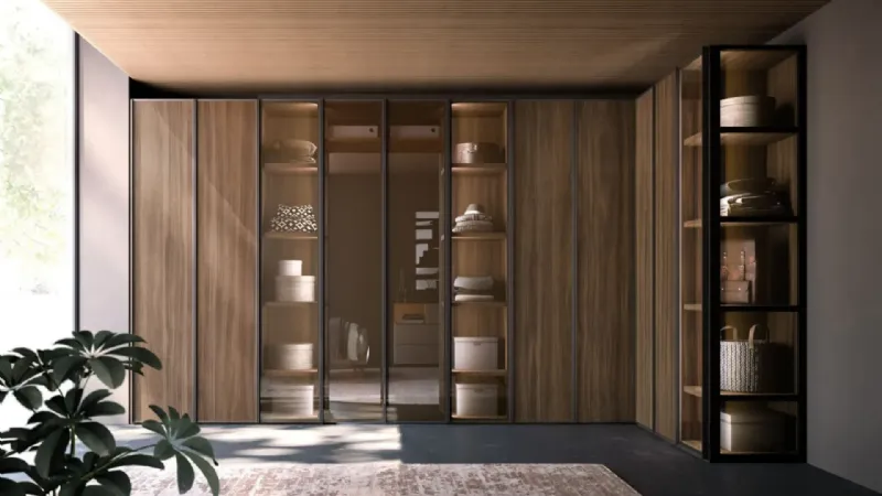 Armadio ad ante battenti Night 16 di Orme