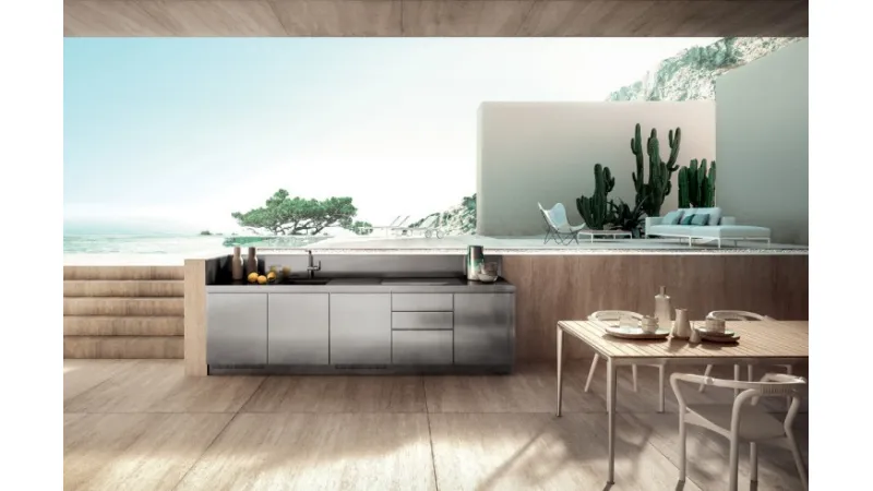 Progetto cucina esterna
