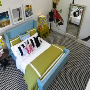 Quadro colorato per camera da letto
