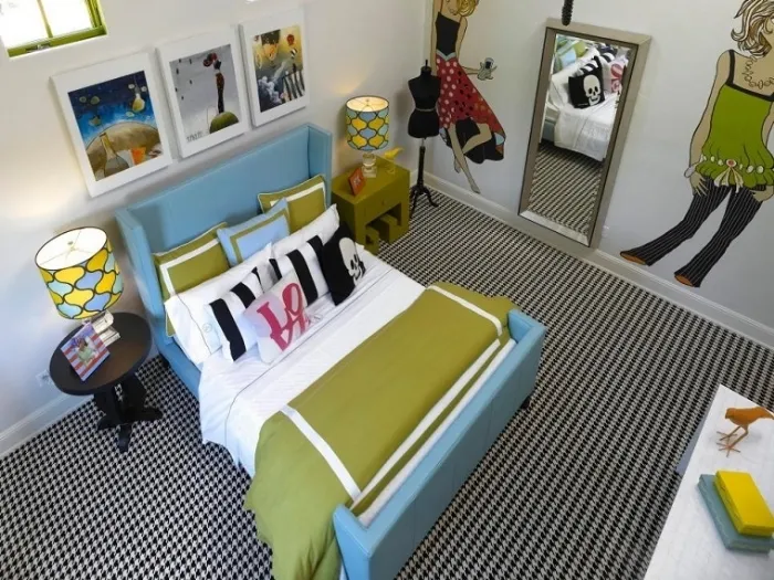 Quadro colorato per camera da letto