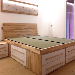 Letto contenitore di Cinius