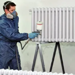 Vernice spray per i termosifoni di casa