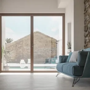La porta finestra Ghost Plus di BG Legno