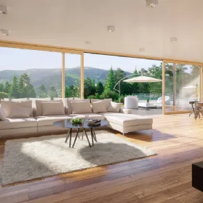 La linea di porte finestre Innoview di Fakro è in legno e alluminio