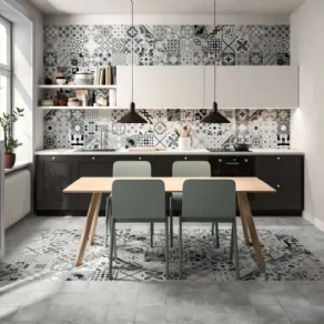 Le cementine della collezione Opus di Casalgrande Padana