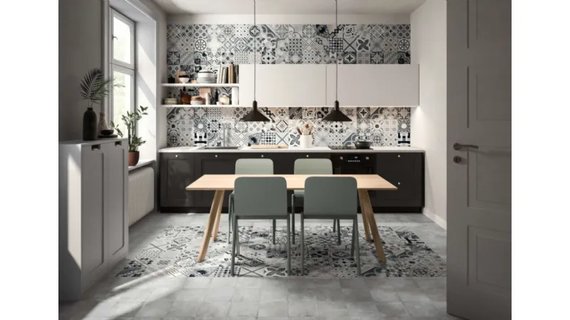 Le cementine della collezione Opus di Casalgrande Padana