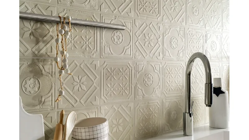Colori caldi e polverosi per la linea Formelle_20 di Ceramica Fioranese 
